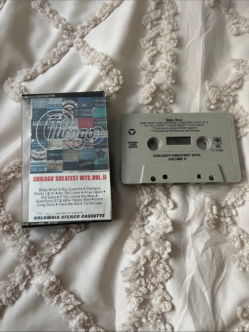 Chicago Greatest Hits Vol II Cassette Tape